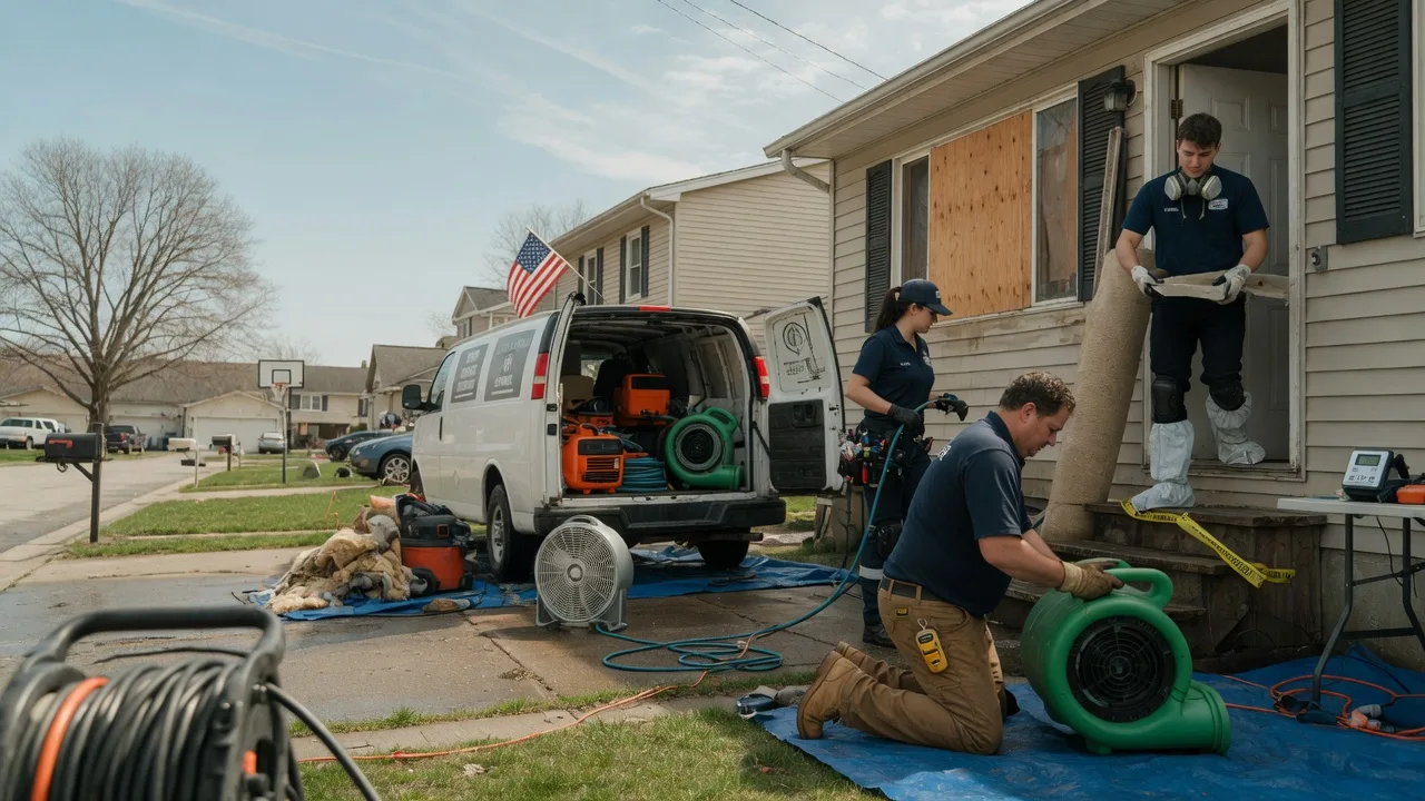 Water Damage Restoration in Dixon, IA near me